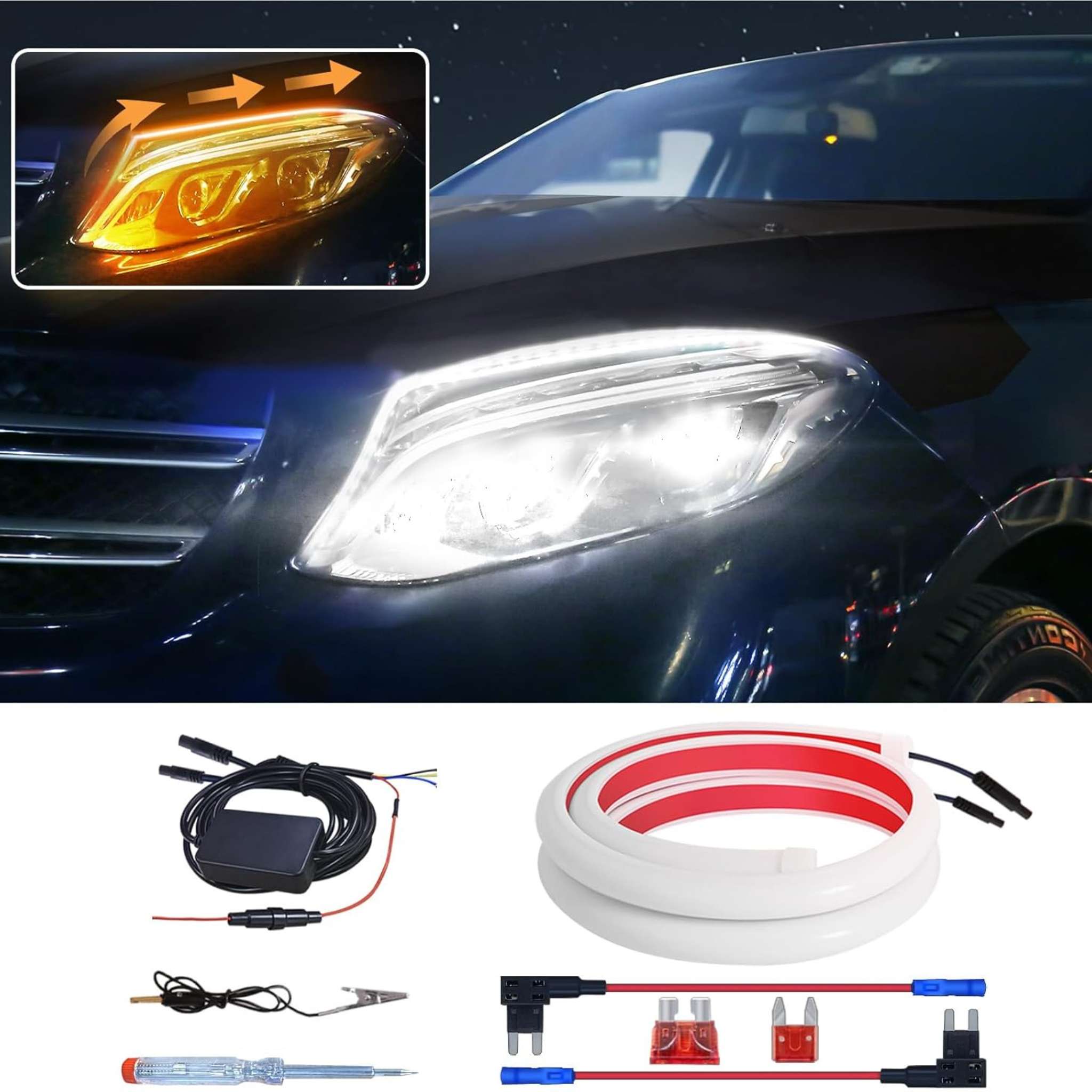 LED Daytime Running Light (DRL) Price in Bangladesh