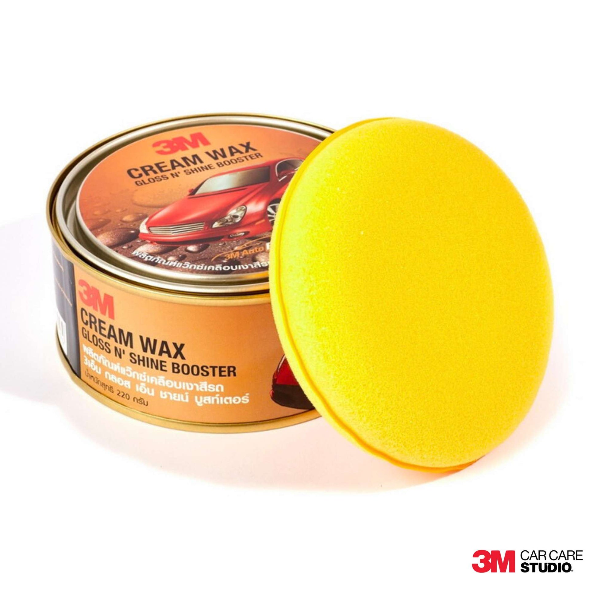 3m Cream Car Wax Gloss N Shine Booster