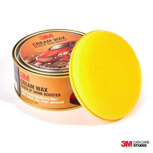 3m Cream Car Wax Gloss N Shine Booster