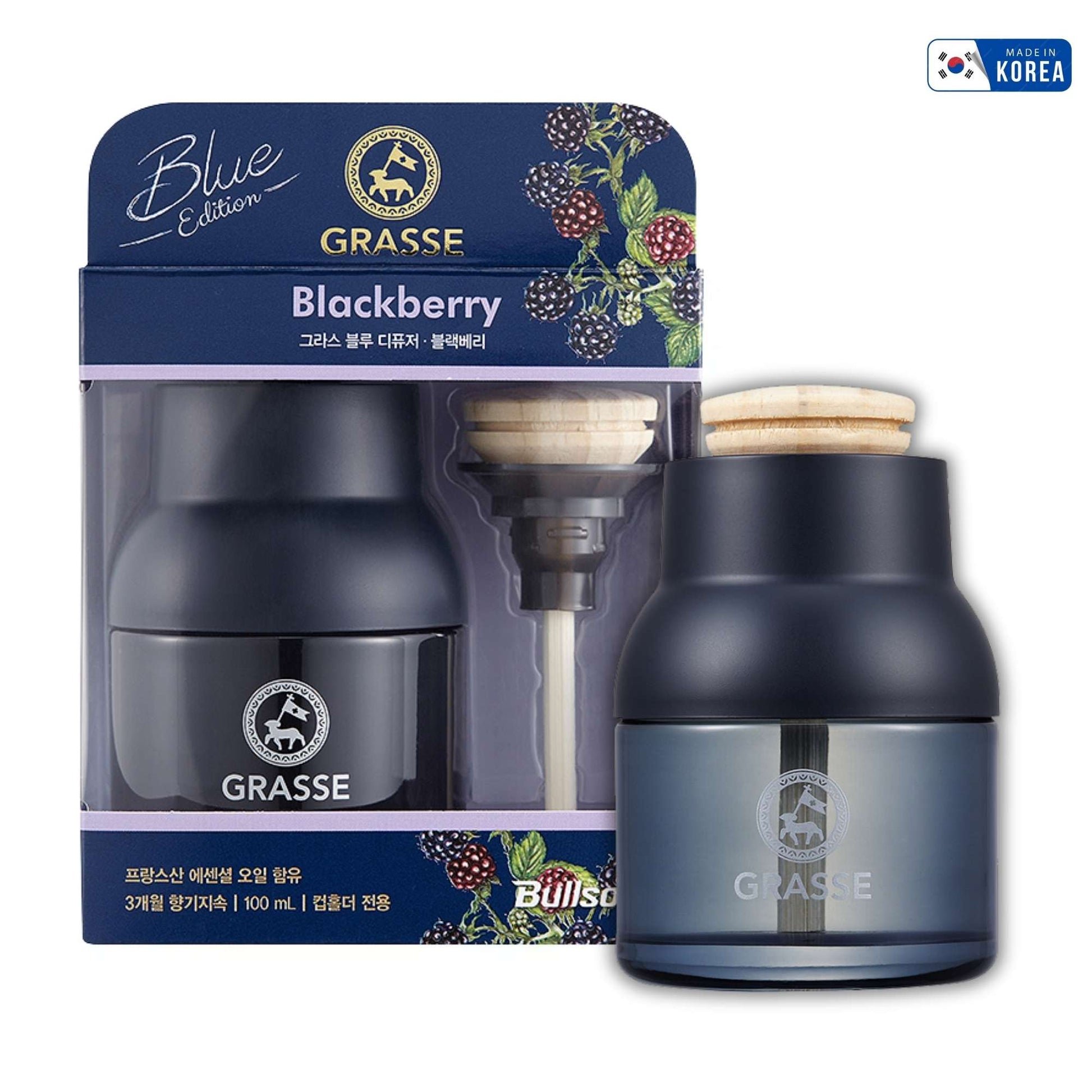 Bullsone Grasse Blackberry, a car air freshener embracing the history and tradition of Grasse, a paradise of fragrance in Southern France!