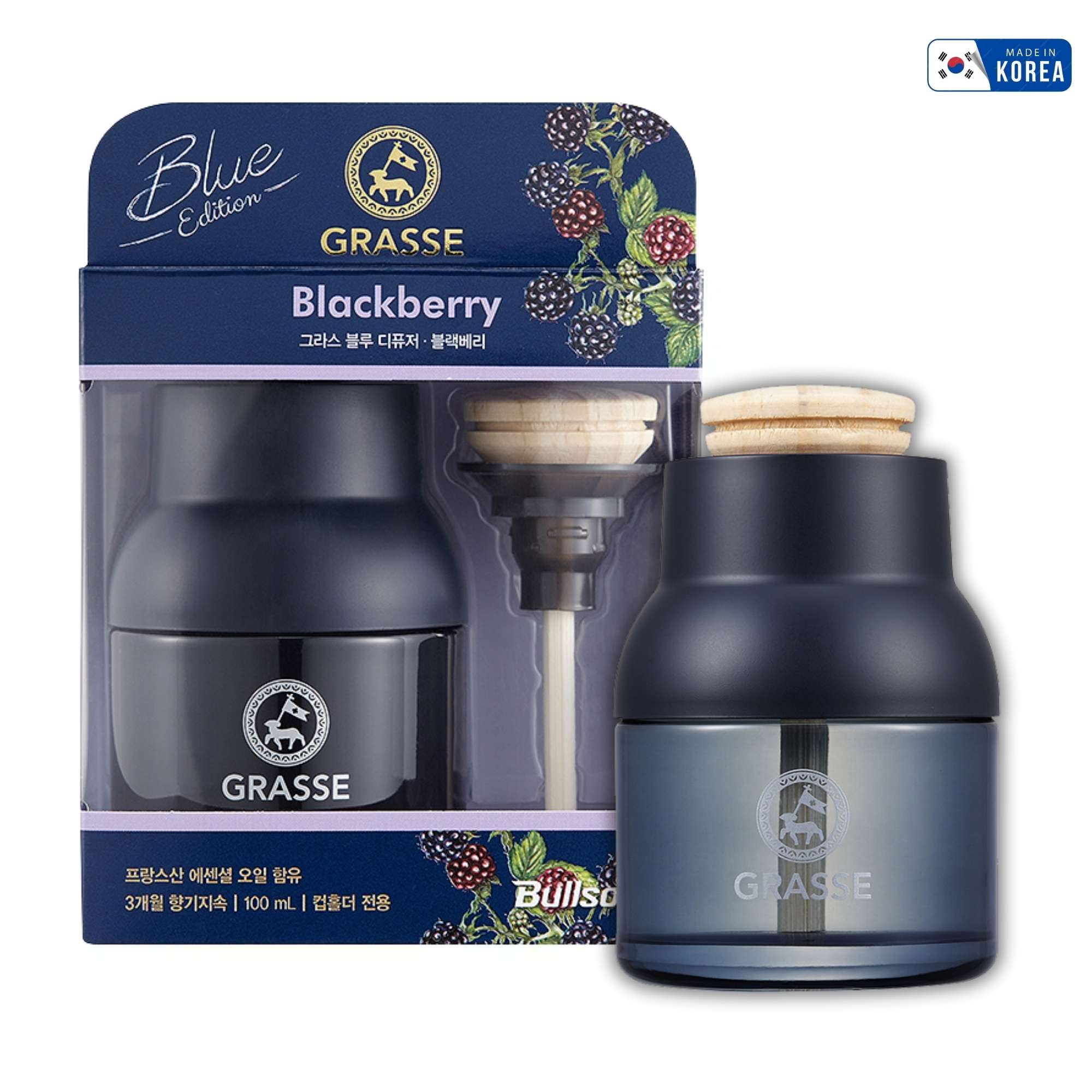 Bullsone Grasse Blackberry, a car air freshener embracing the history and tradition of Grasse, a paradise of fragrance in Southern France!