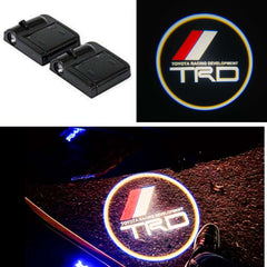2PCs Car LED Wireless Door Logo Projector & Welcome Light - Toyota TRD