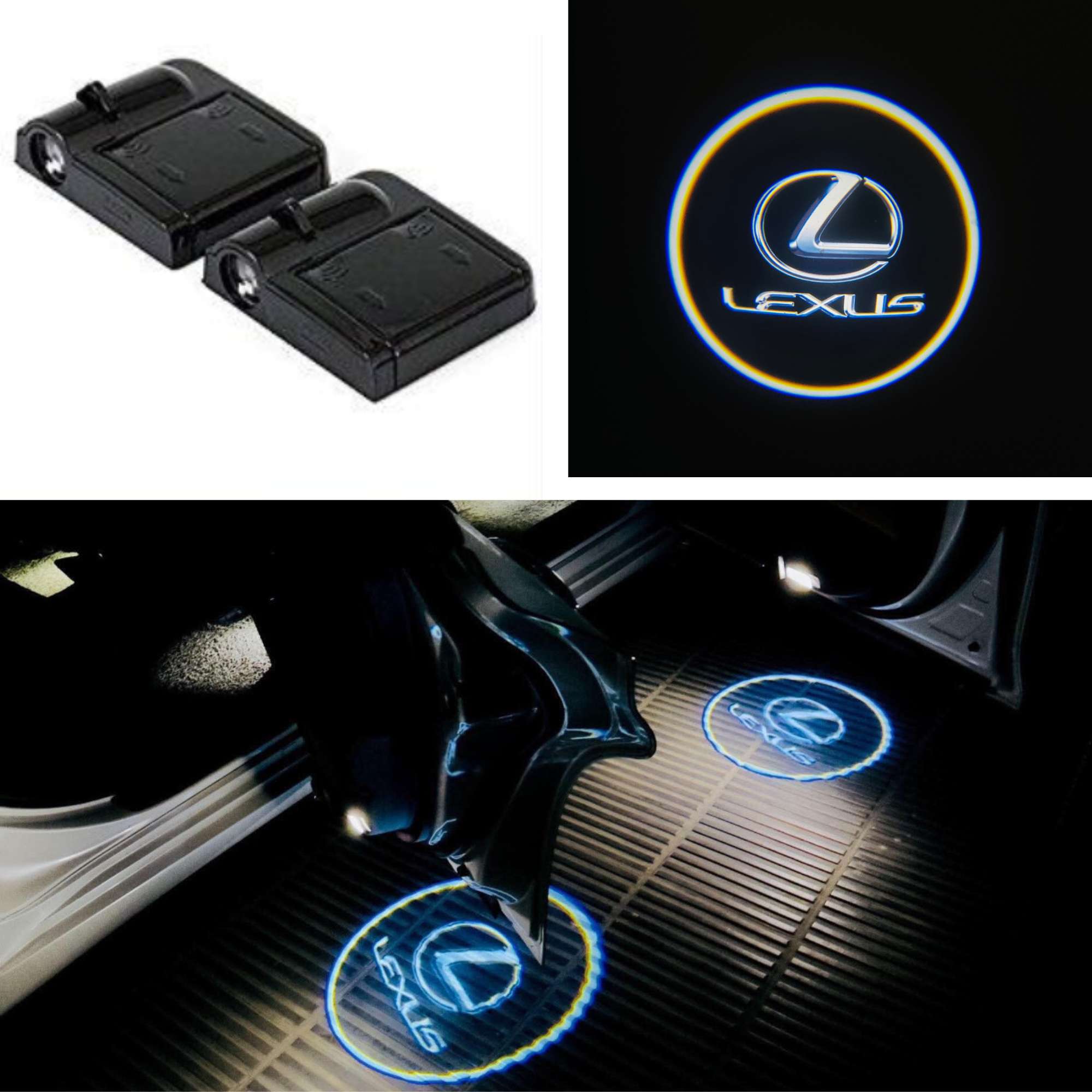 Car LED Wireless Door Logo Projector & Welcome Light lexus