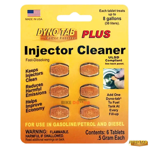Dyno-Tab Plus Fuel Injector Cleaner Tablets – 6PCs Card