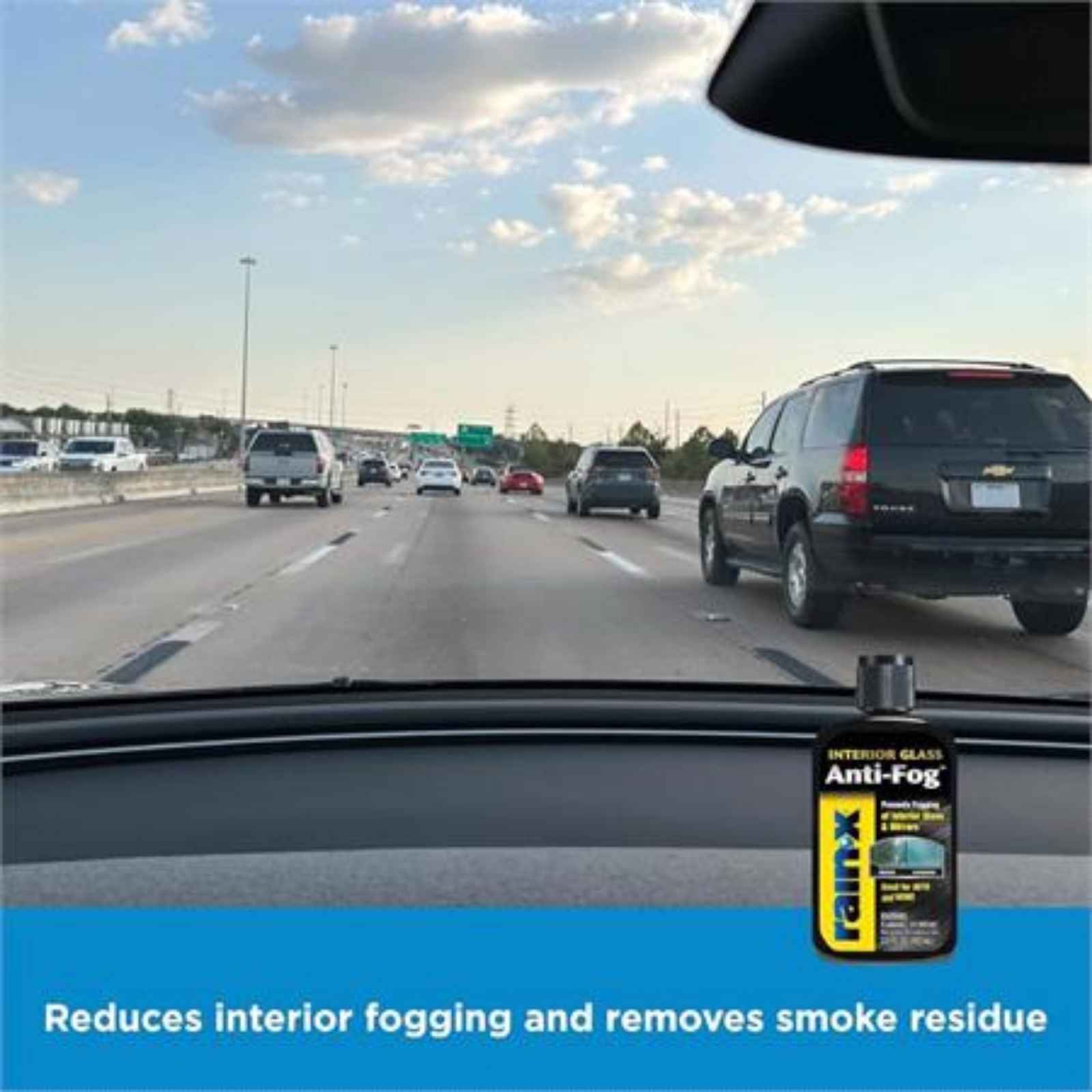Rain-X Anti-Fog Improves Driving Visibility and Reduces Interior Fogging