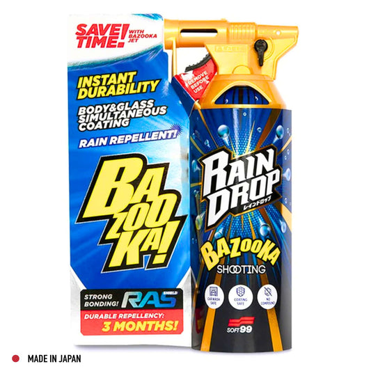 Soft99 Rain Drop Bazooka water repellent. Car water repellent coating Soft99, soft99 hydrophobic spray for car body