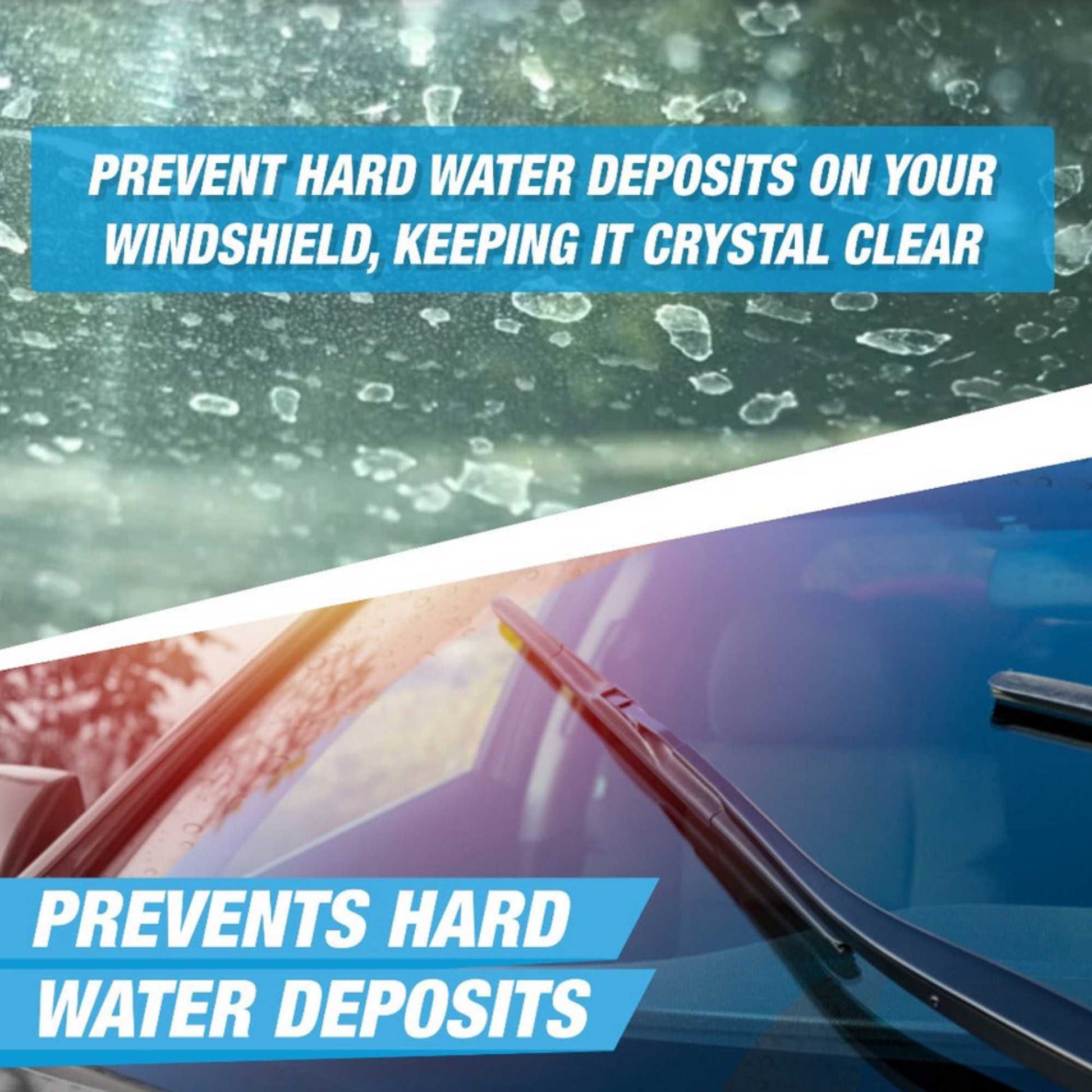 car glass cleaner tablets removes windshield scratches and watermarks from glass