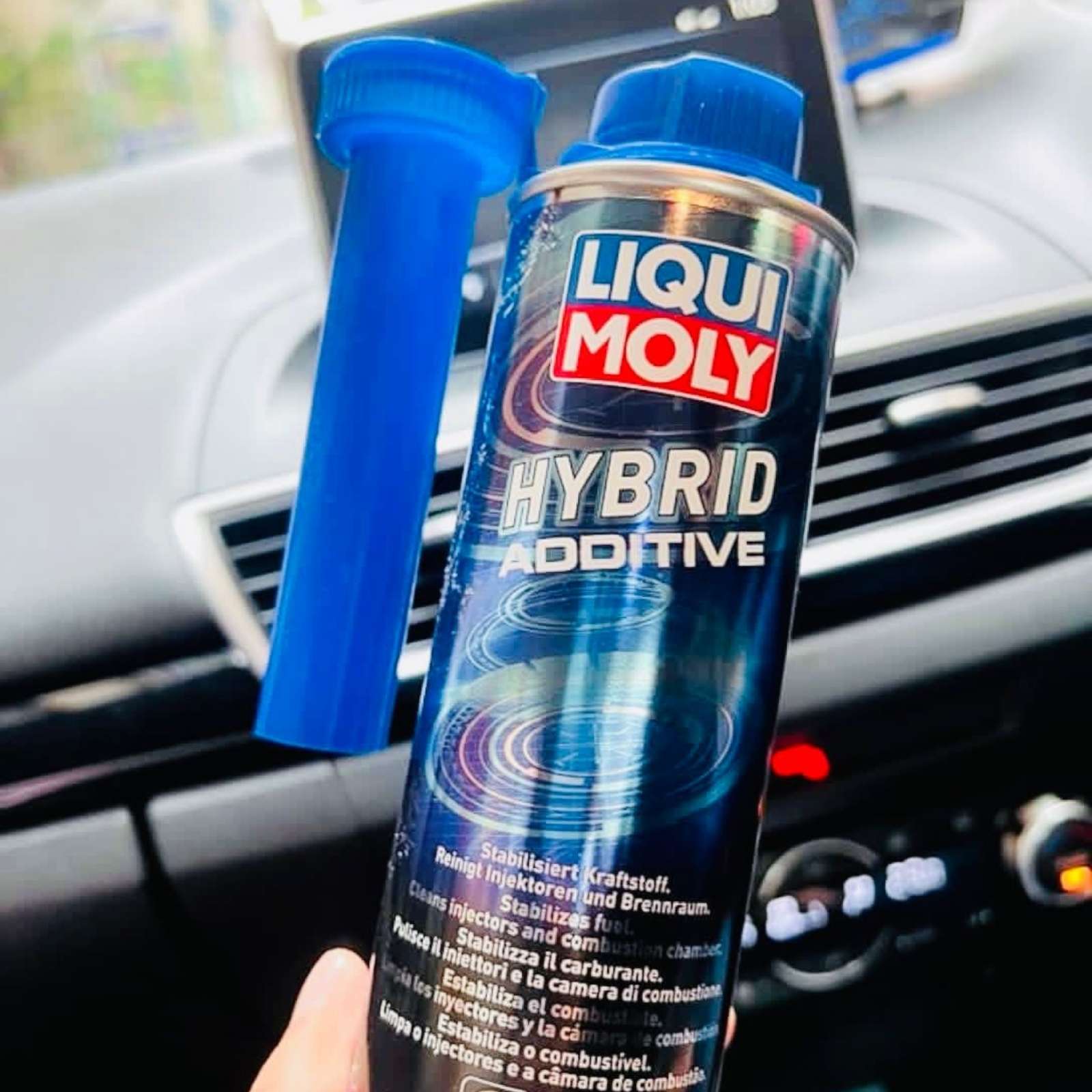 how  to use hybrid additive  for car