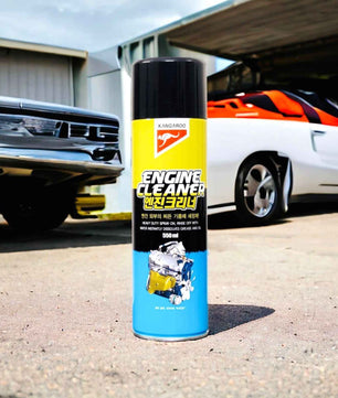 Kangaroo Engine Cleaner spray for automotive engine compartment cleaning and degreasing.