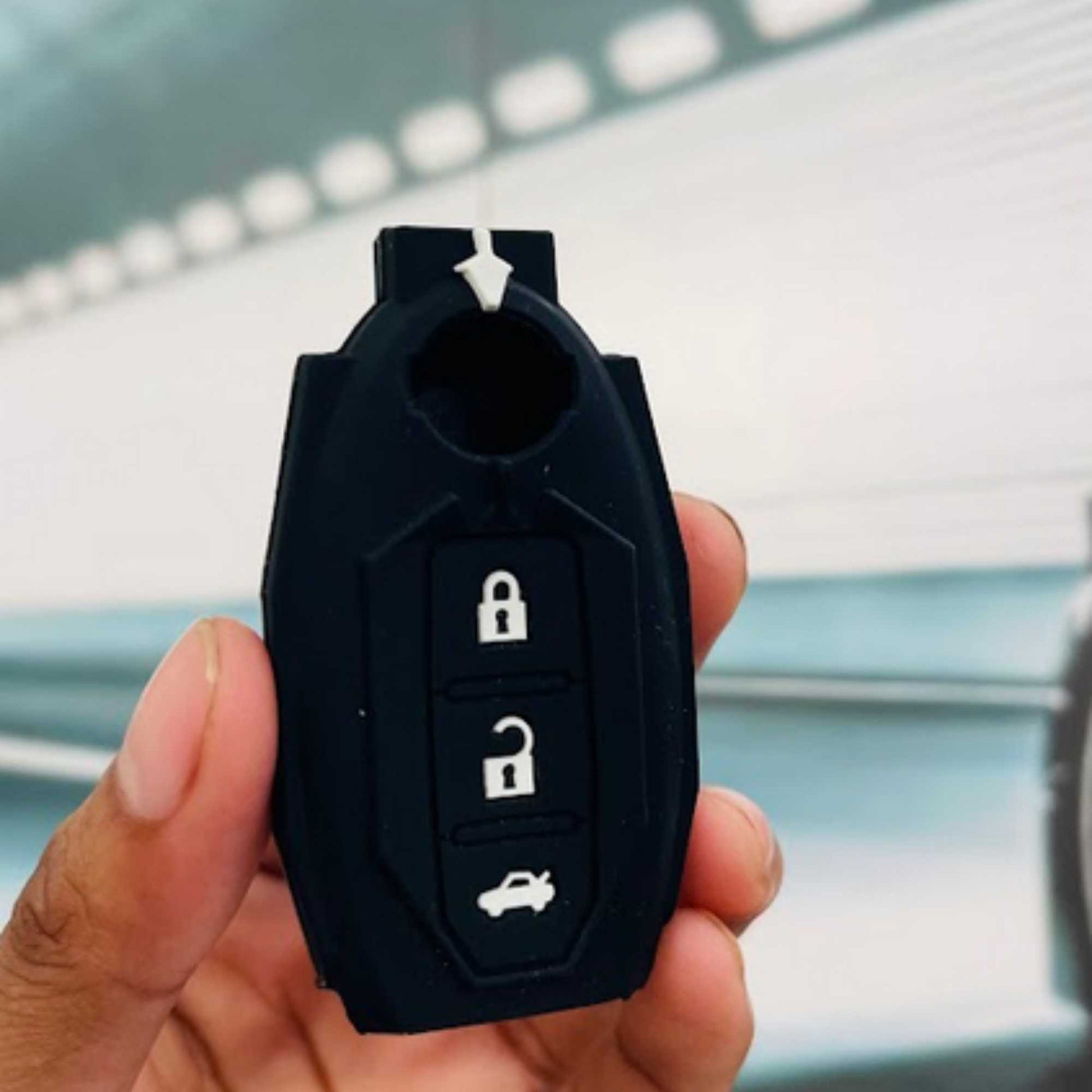 Nissan X Trail Remote Key Cover & Case, Key Chain Ring