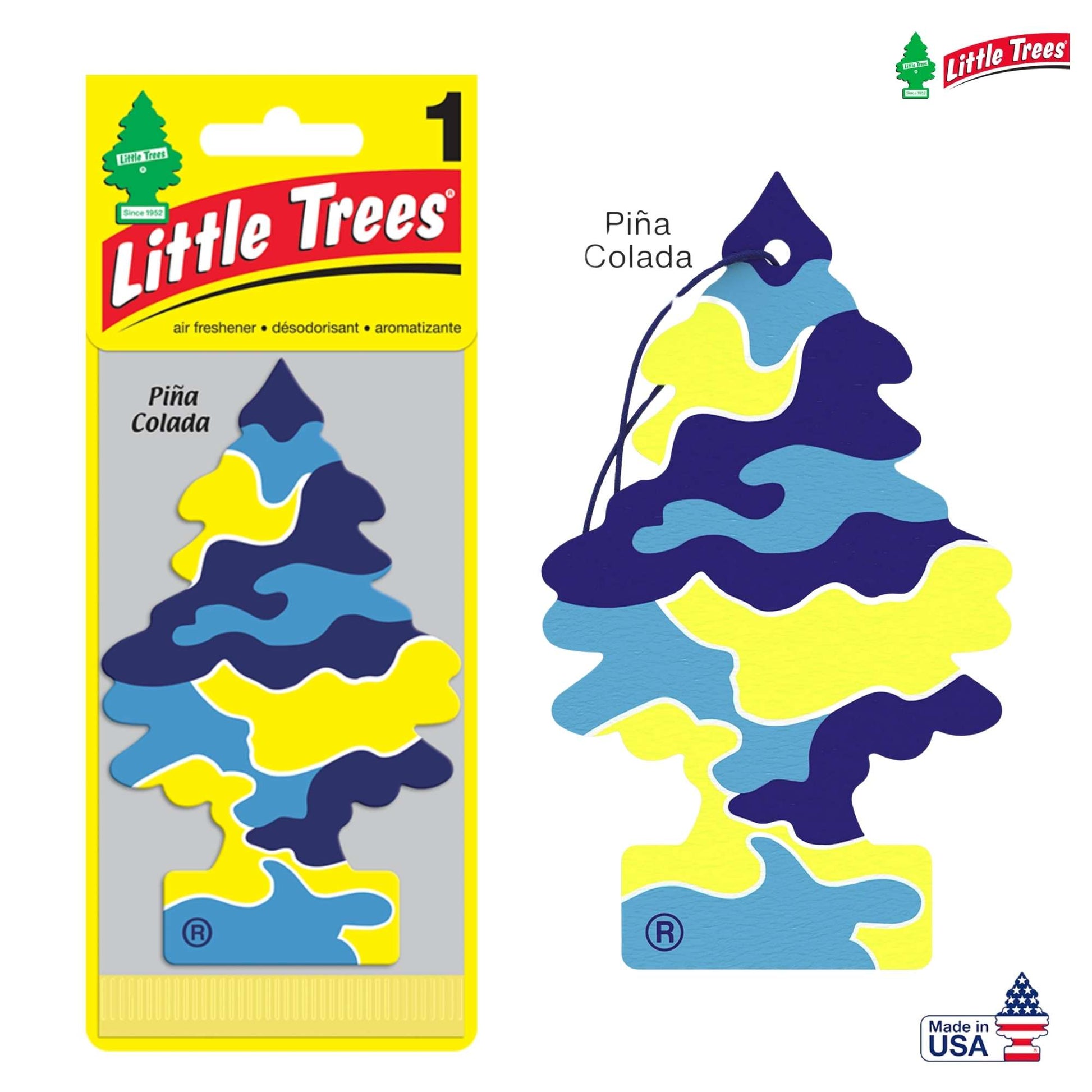 Little Trees Pina Colada, Smells like you're in a vacation with beach vibes! Long lasting & premium fragrances