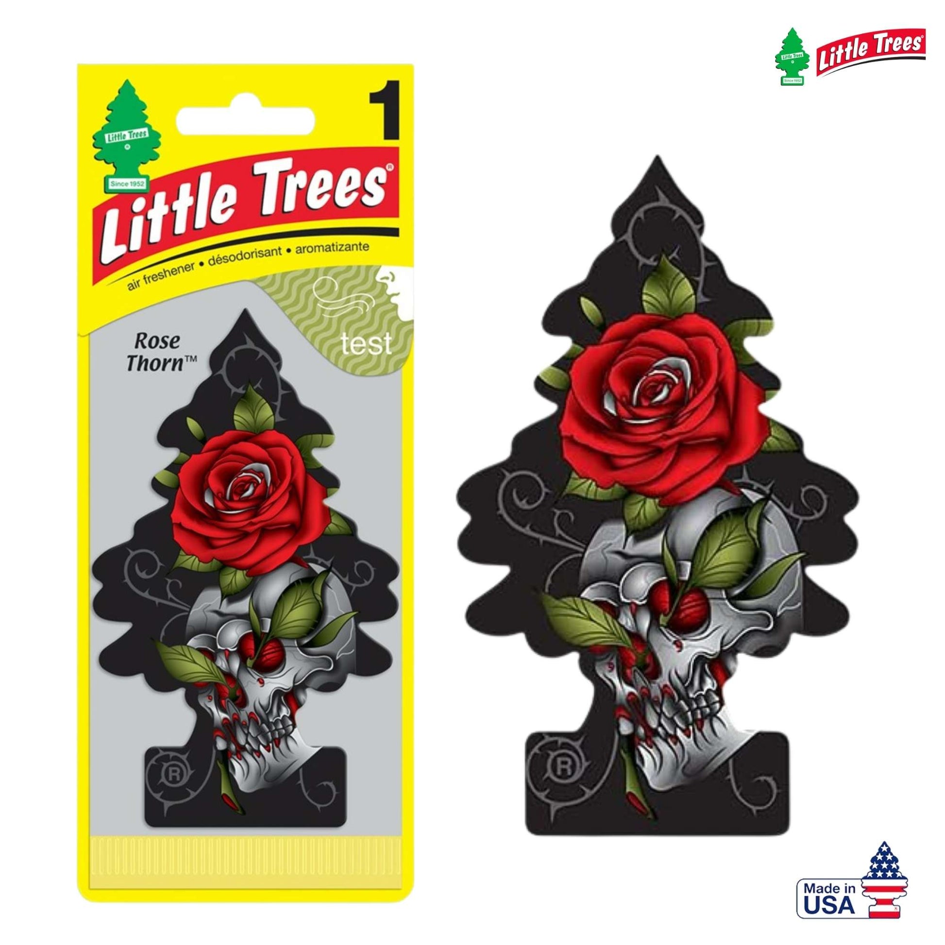Little trees rose thorn, enjoy smell of pure rose with romantic sophisticated atmosphere. inside your car 
