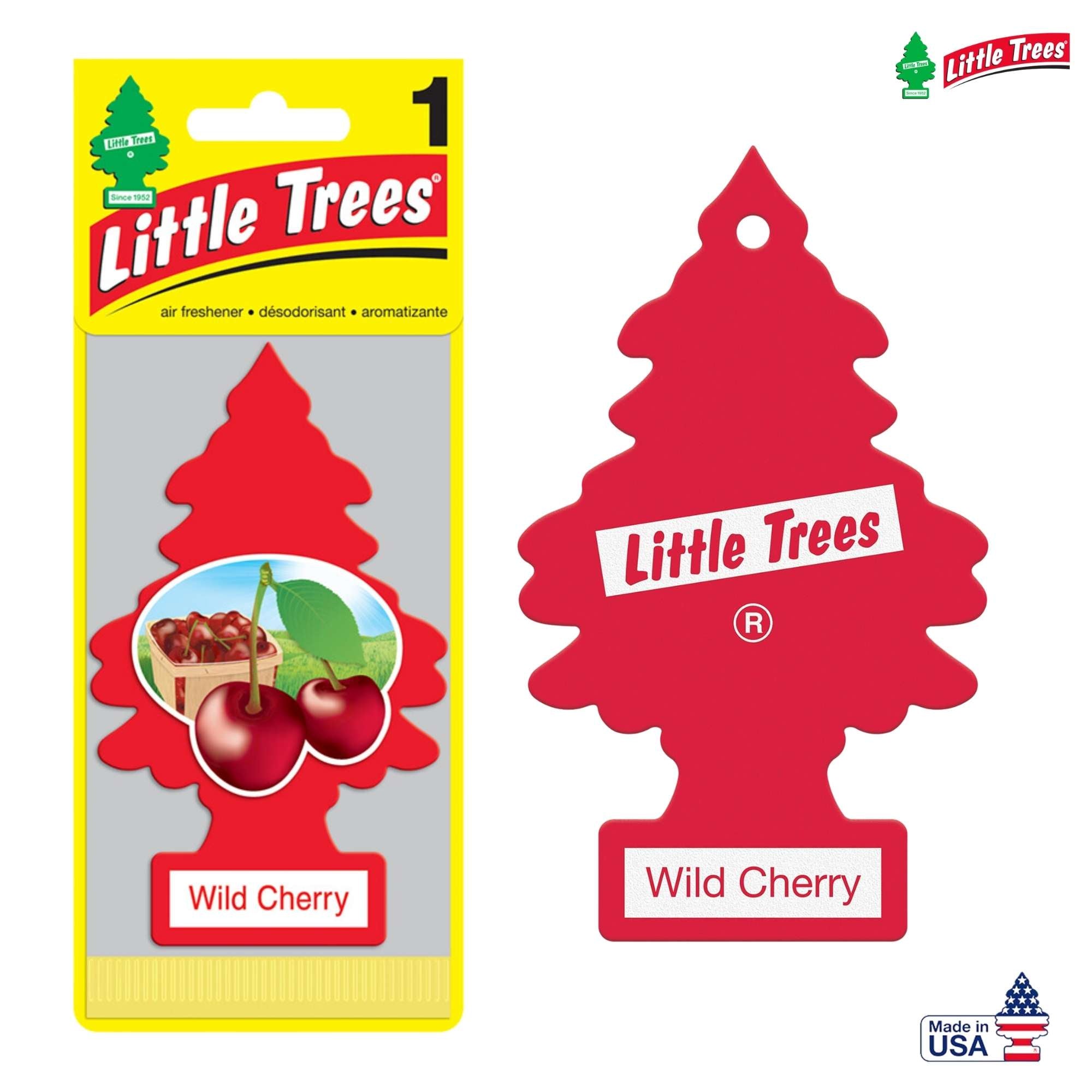 LITTLE TREES Car Air Fresheners. Hanging Tree Provides Long Lasting Scent for Auto or Home. Wild Cherry, Price in Bangladesh