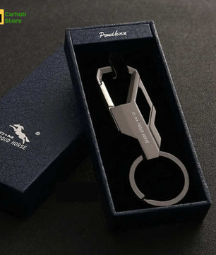 proud horse car key chain