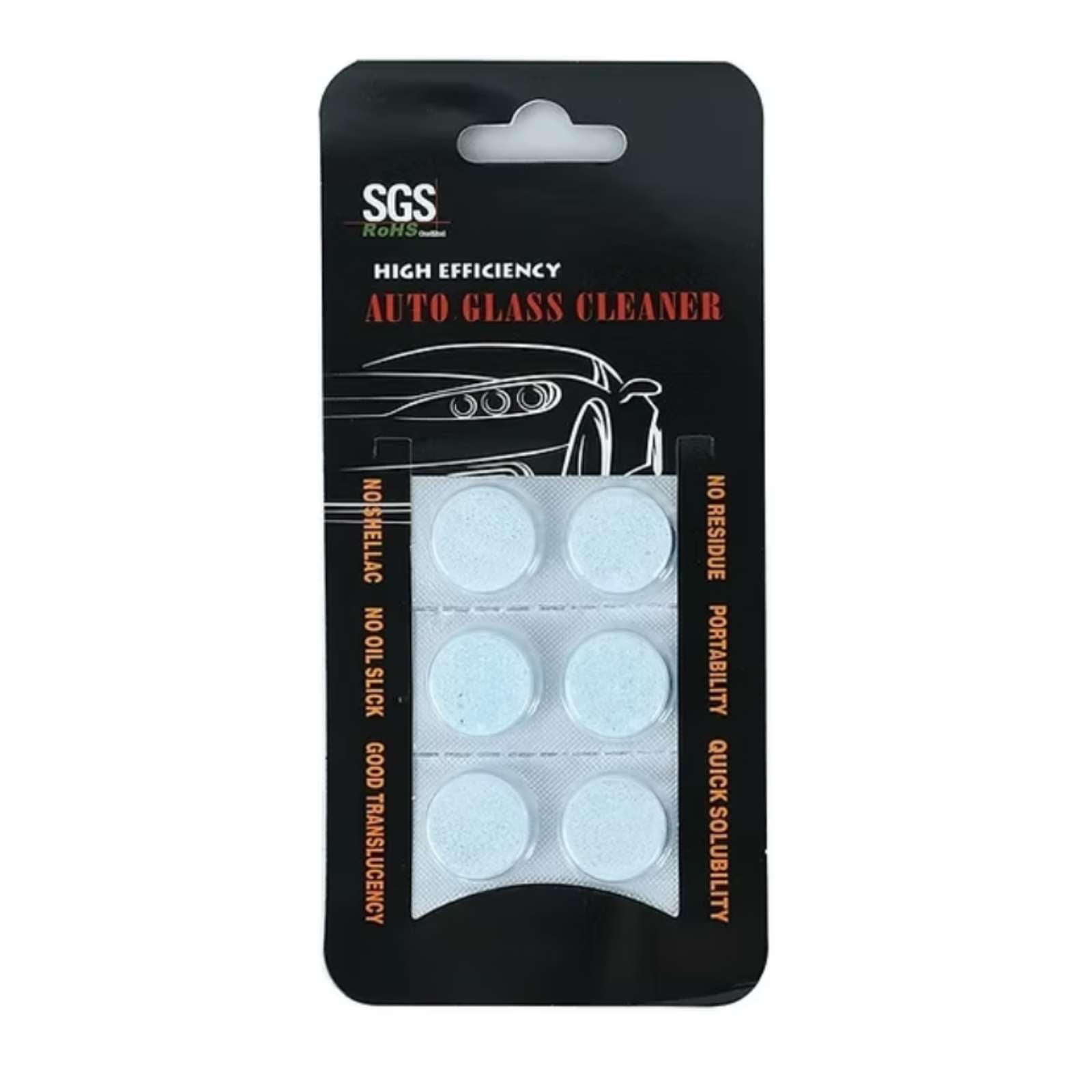 sgs auto windshield washer tablet