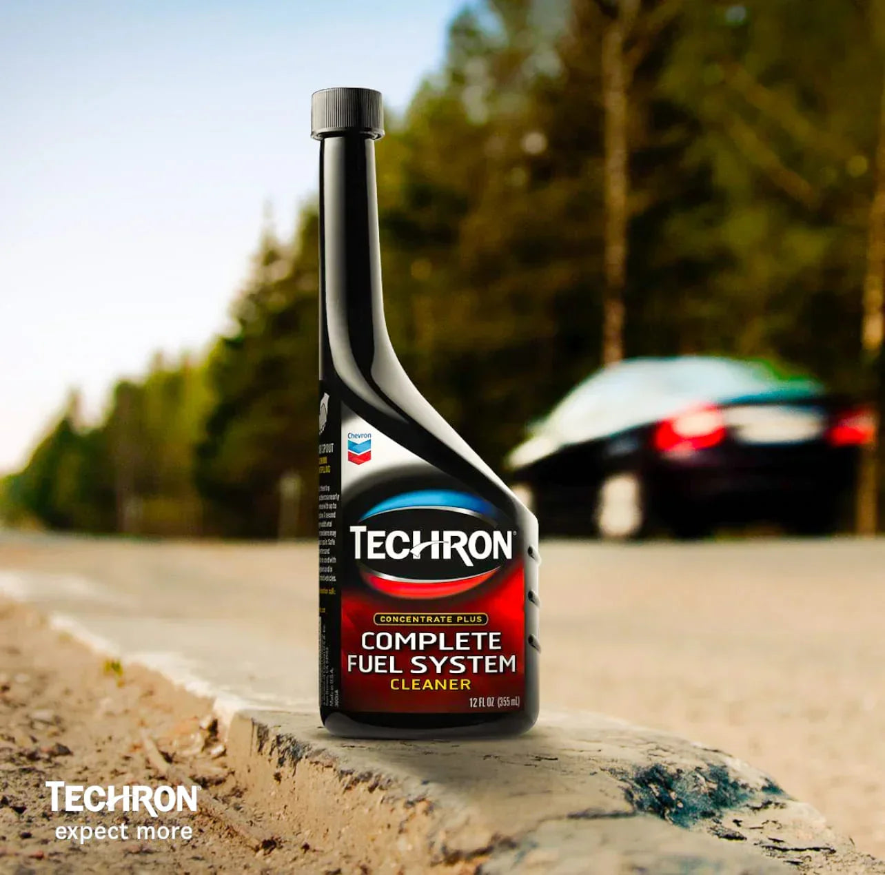 techron complete fuel system cleaner for car