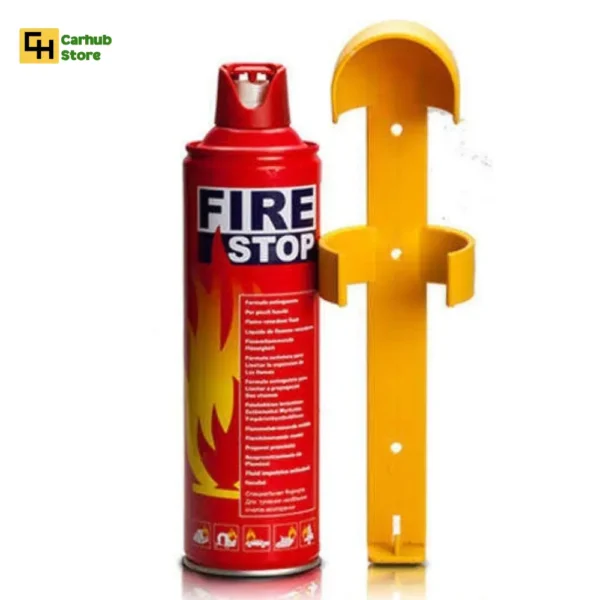 Fire Extinguisher, 500ml Car Fire Stop Spray । ABCE Class Foam Type Automotive Vehicle Extinguisher for Cars, Home, Shop & Office